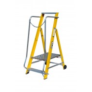 Extra Wide Glassfibre Platform Step Ladders NYFWP2