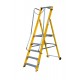 Extra Wide Glassfibre Platform Step Ladders NYFWP2