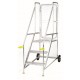 Fully Galvanised Tilt And Push Mobile Platform Steps S711