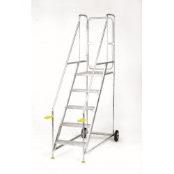 Fully Galvanised Tilt And Push Mobile Platform Steps S711 Fully Galvanised Tilt And Push Mobile Platform Steps S711