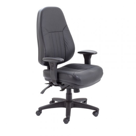 Panther 24hr Leather Operators Chair