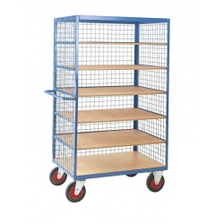 Mesh Enclosed Shelf Truck TS36 Mesh Enclosed Shelf Truck TS36