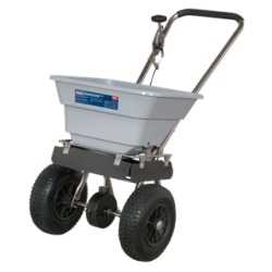 Medium Duty Stainless Steel Broadcast Salt Spreader SSB37W Medium Duty Stainless Steel Broadcast Salt Spreader SSB37W