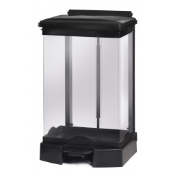 All Plastic Fire Retardant Sackholder Clear Body FSH65/Clear