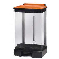 All Plastic Fire Retardant Sackholder Clear Body FSH65/Clear