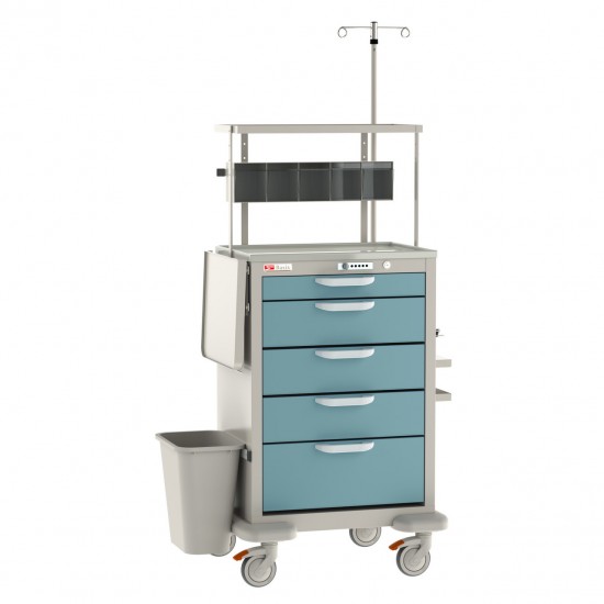 Metro MBX1310ANES4 Basix Anesthesia Cart 