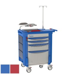 Metro Lifeline Crash Cart LECCRP4 Metro Lifeline Crash Cart LECCRP4