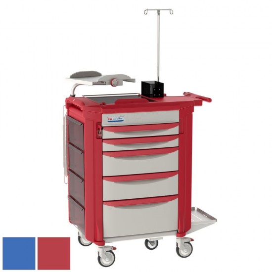 Metro Lifeline Crash Cart LECCRP7 