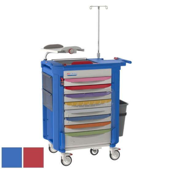 Metro Lifeline Paediatric Crash Cart LECPEDS1 