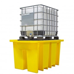 Single IBC Spill Pallet With Integral Dispensing Area BB1DT