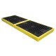 Polyethylene Low Profile In-Line 4 Drum Sump Floor BF4S