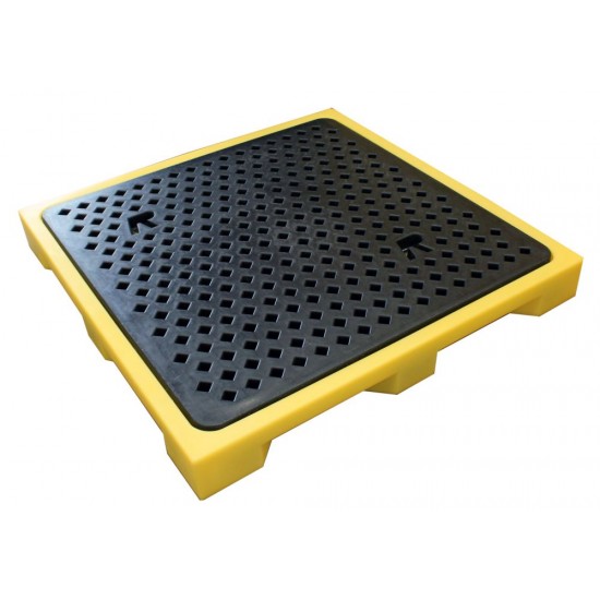 Low Profile 4-drum Floor Tray BF4X 