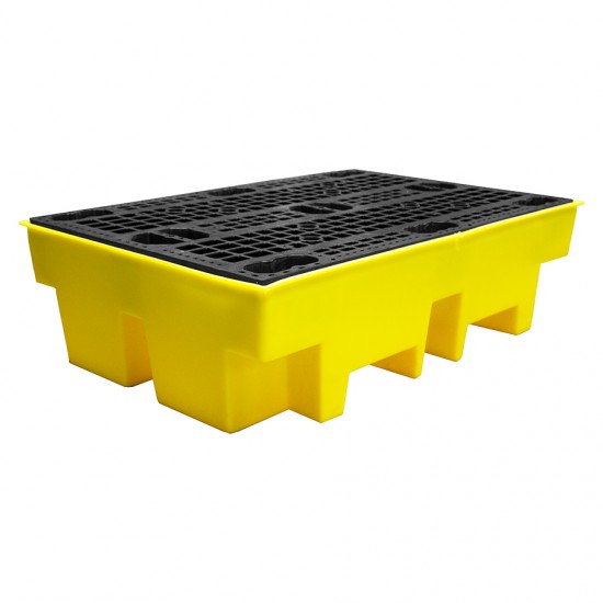 Polyethylene 2 Drum Spill Pallet BP2 