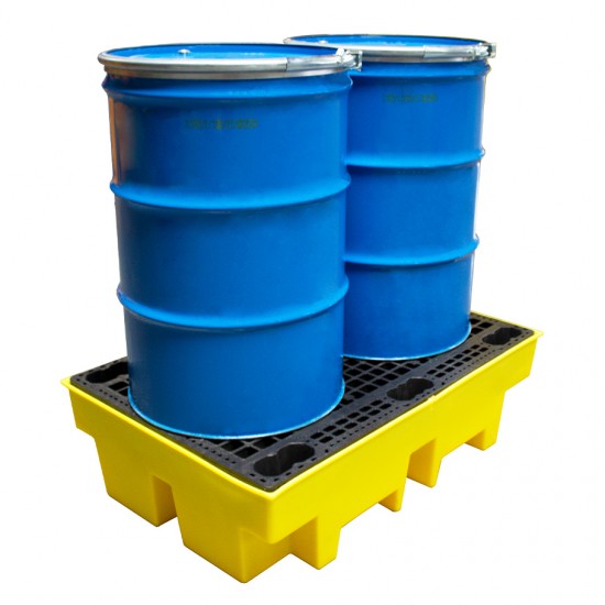 Polyethylene 2 Drum Spill Pallet BP2 