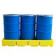 Polyethylene 3 Drum Spill Pallet BP3  Polyethylene 3 Drum Spill Pallet BP3