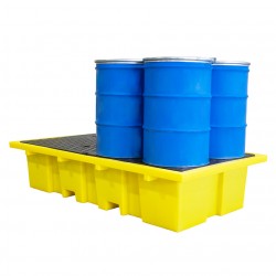 Polyethylene 8 Drum Spill Pallet BP8