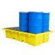 Polyethylene 8 Drum Spill Pallet BP8 Polyethylene 8 Drum Spill Pallet BP8