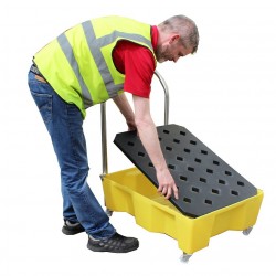 Mobile Polyethylene Drip Tray ST66WH 